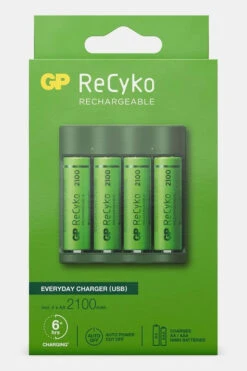GP BATTERIES USB Battery Charger B421 4X Recyko AA 2100 MAh -NL Kampeeruitrusting Verkoop 2024 b3gc390025 8989 05 nl