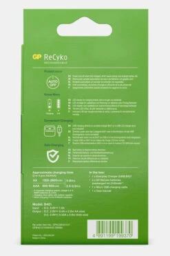 GP BATTERIES USB Battery Charger B421 4X Recyko AA 2100 MAh -NL Kampeeruitrusting Verkoop 2024 b3gc390025 8989 06 nl