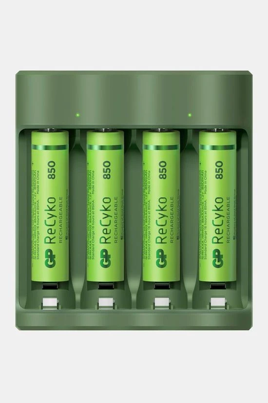 GP BATTERIES USB Battery Charger B421 4X Recyko AAA 850 Mah 1 GP BATTERIES USB Battery Charger B421 4X Recyko AAA 850 Mah