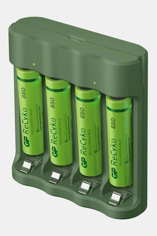 GP BATTERIES USB Battery Charger B421 4X Recyko AAA 850 Mah 2 GP BATTERIES USB Battery Charger B421 4X Recyko AAA 850 Mah - Image 2