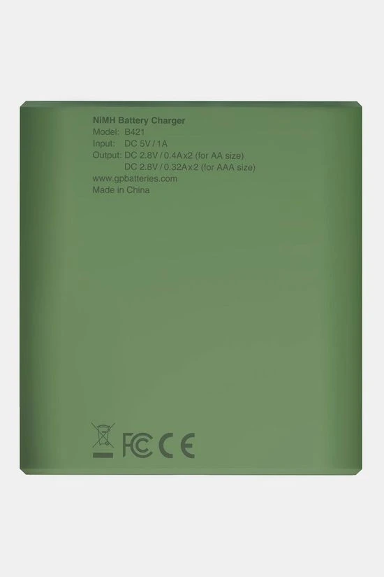 GP BATTERIES USB Battery Charger B421 4X Recyko AAA 850 Mah 4 GP BATTERIES USB Battery Charger B421 4X Recyko AAA 850 Mah - Image 4