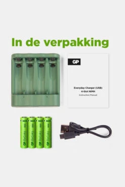 GP BATTERIES USB Battery Charger B421 4X Recyko AAA 850 Mah 17 GP BATTERIES USB Battery Charger B421 4X Recyko AAA 850 Mah -NL Kampeeruitrusting Verkoop 2024 b3gc390026 8989 07 nl