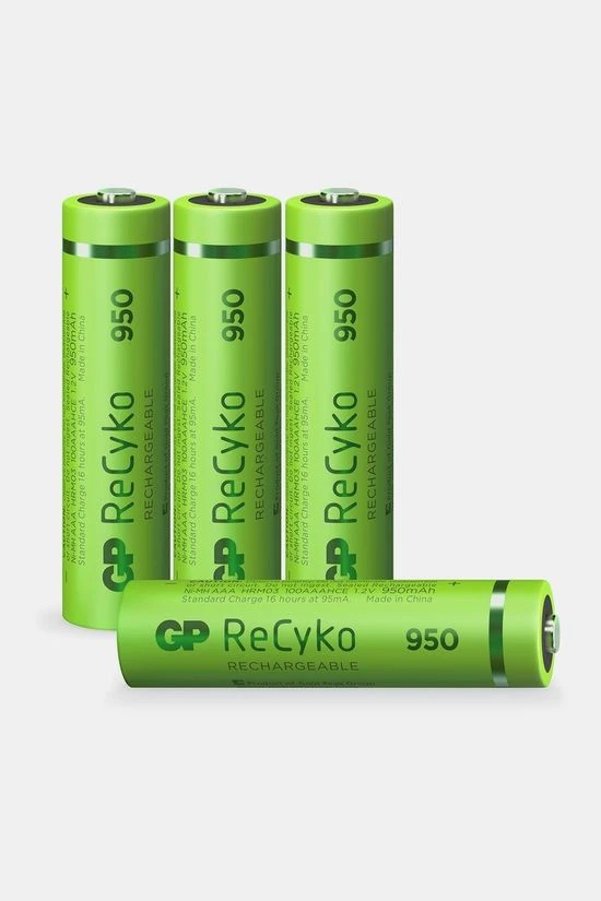 GP BATTERIES AAA Rechargeable Nimh 950 Mah Recyko 1,2V 4 Stuks Batterij 1 GP BATTERIES AAA Rechargeable Nimh 950 Mah Recyko 1,2V 4 Stuks Batterij