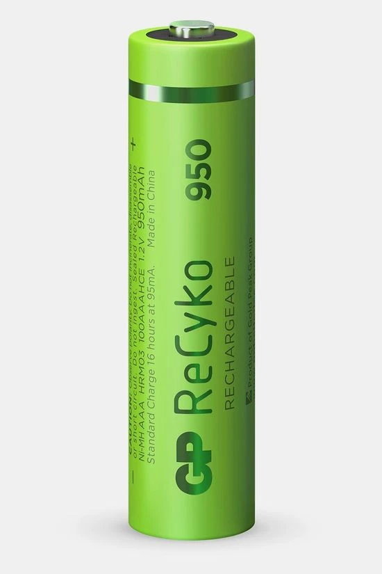 GP BATTERIES AAA Rechargeable Nimh 950 Mah Recyko 1,2V 4 Stuks Batterij 2 GP BATTERIES AAA Rechargeable Nimh 950 Mah Recyko 1,2V 4 Stuks Batterij - Image 2