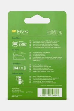 GP BATTERIES AA Rechargeable Nimh 2100Mah Recyko 1,2V 4 Stuks Batterij -NL Kampeeruitrusting Verkoop 2024 b3gd390024 8989 04 nl