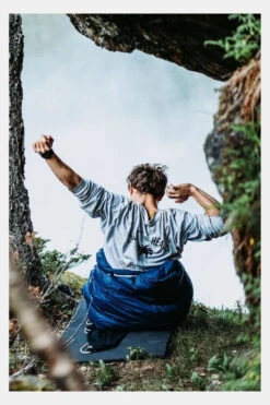 Grüezi Bag Biopod DownWool Ice 185 Slaapzak -NL Kampeeruitrusting Verkoop 2024 mbaae10015 4141 16 nl