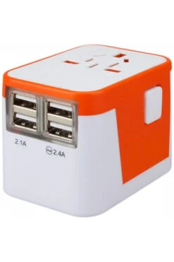 Travel Adapter 2.0 Wereldstekker -NL Kampeeruitrusting Verkoop 2024 ocalc70001 2610 03 nl
